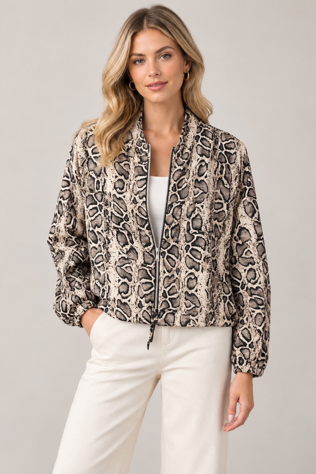 Animal Print Jacket
