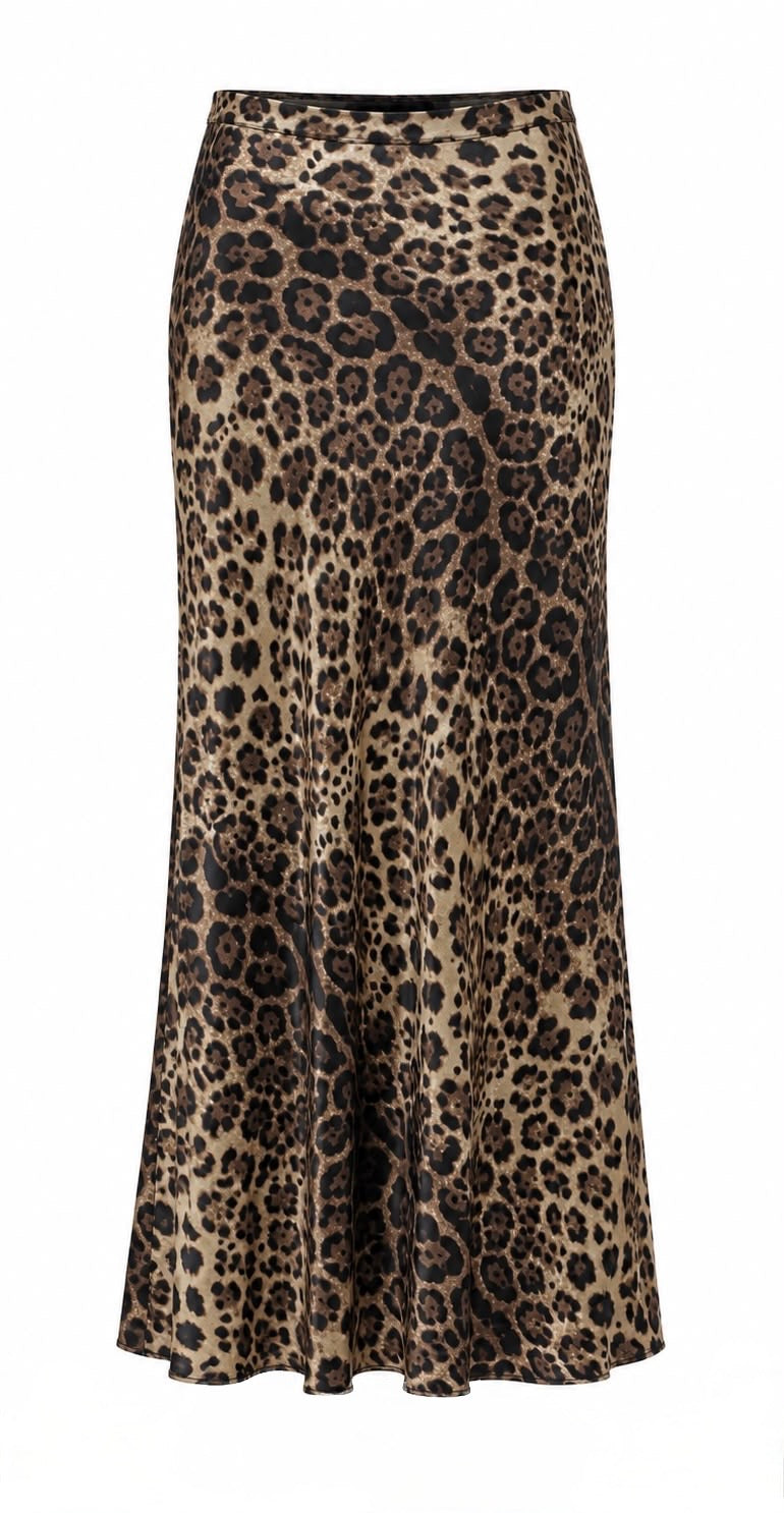 Leopard Maxi Skirt