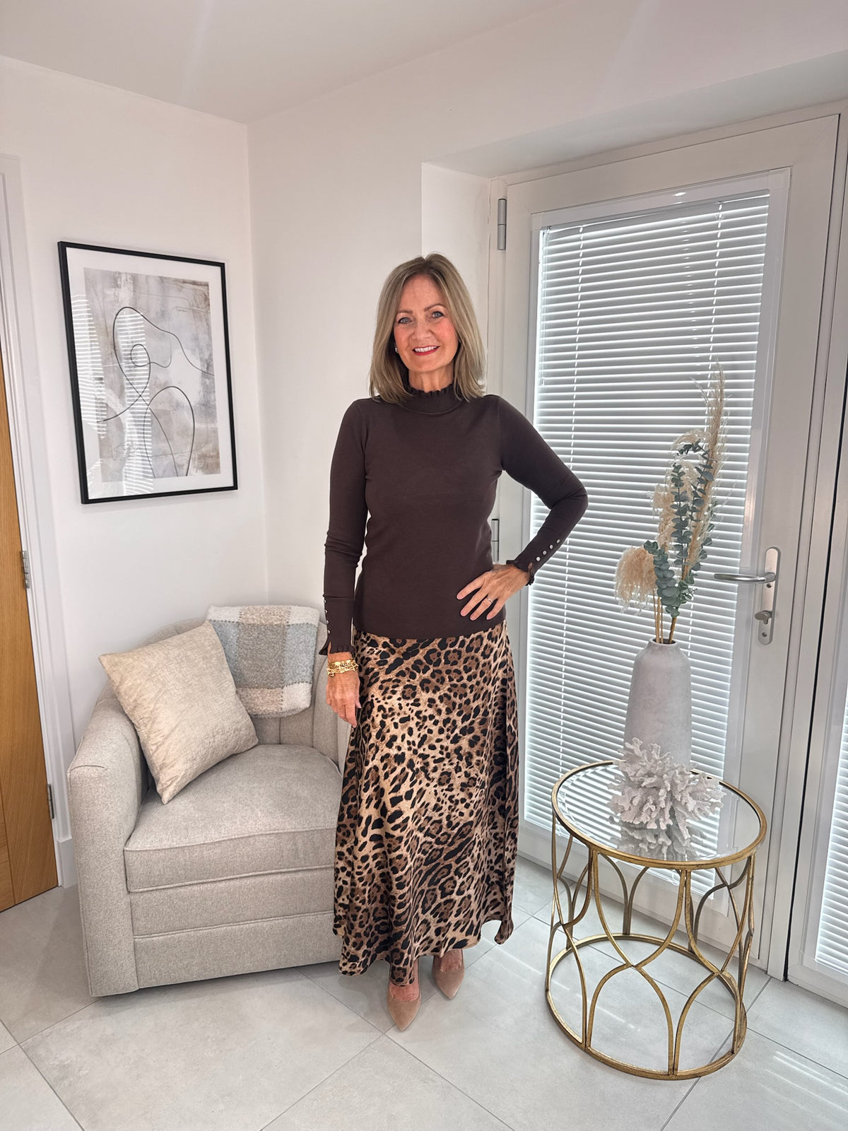 Frill Neck Jumper