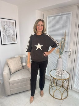Star Short Sleeve Jumper