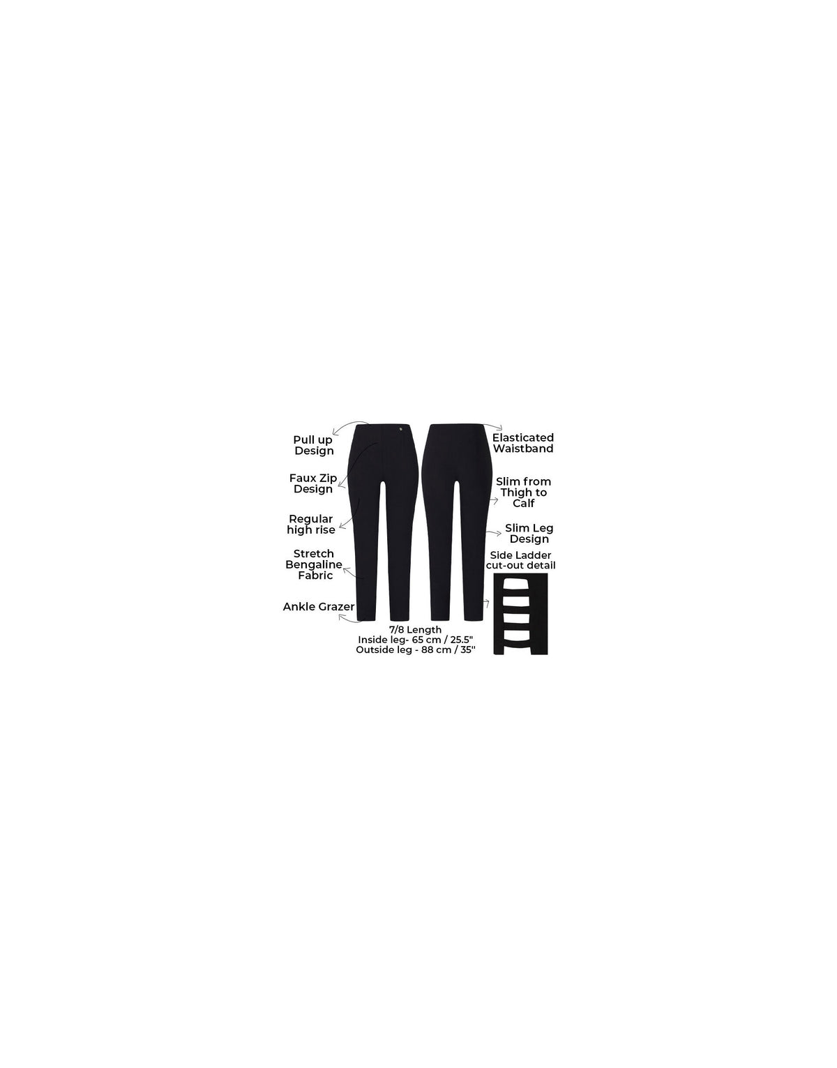 Lena 09 Ladder (7/8) Ankle Grazer