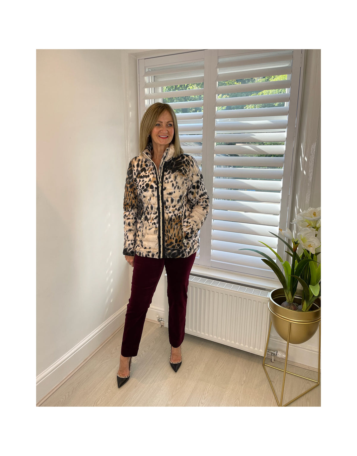 Marie Petite 29" Length Velvet