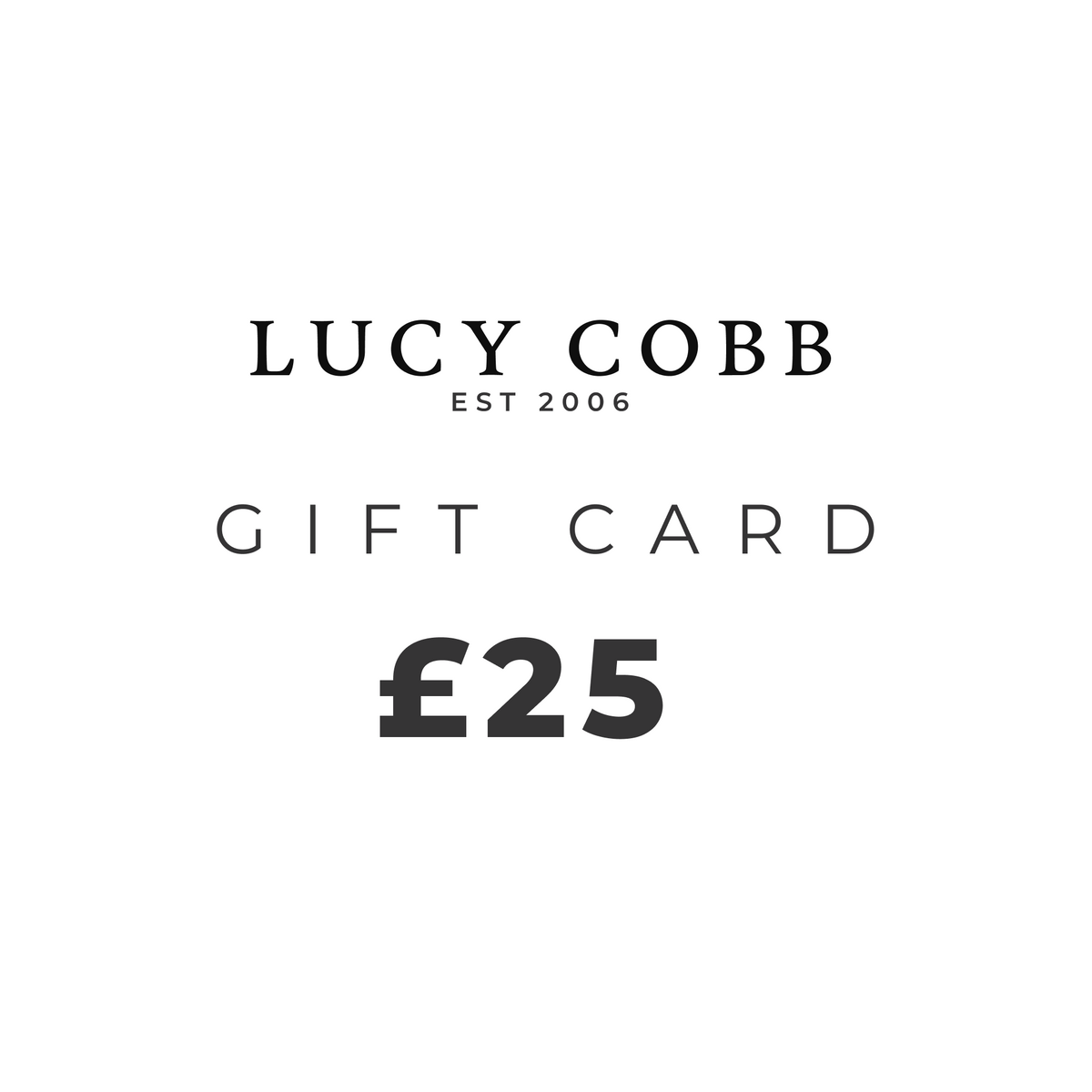 Lucy Cobb Gift Card