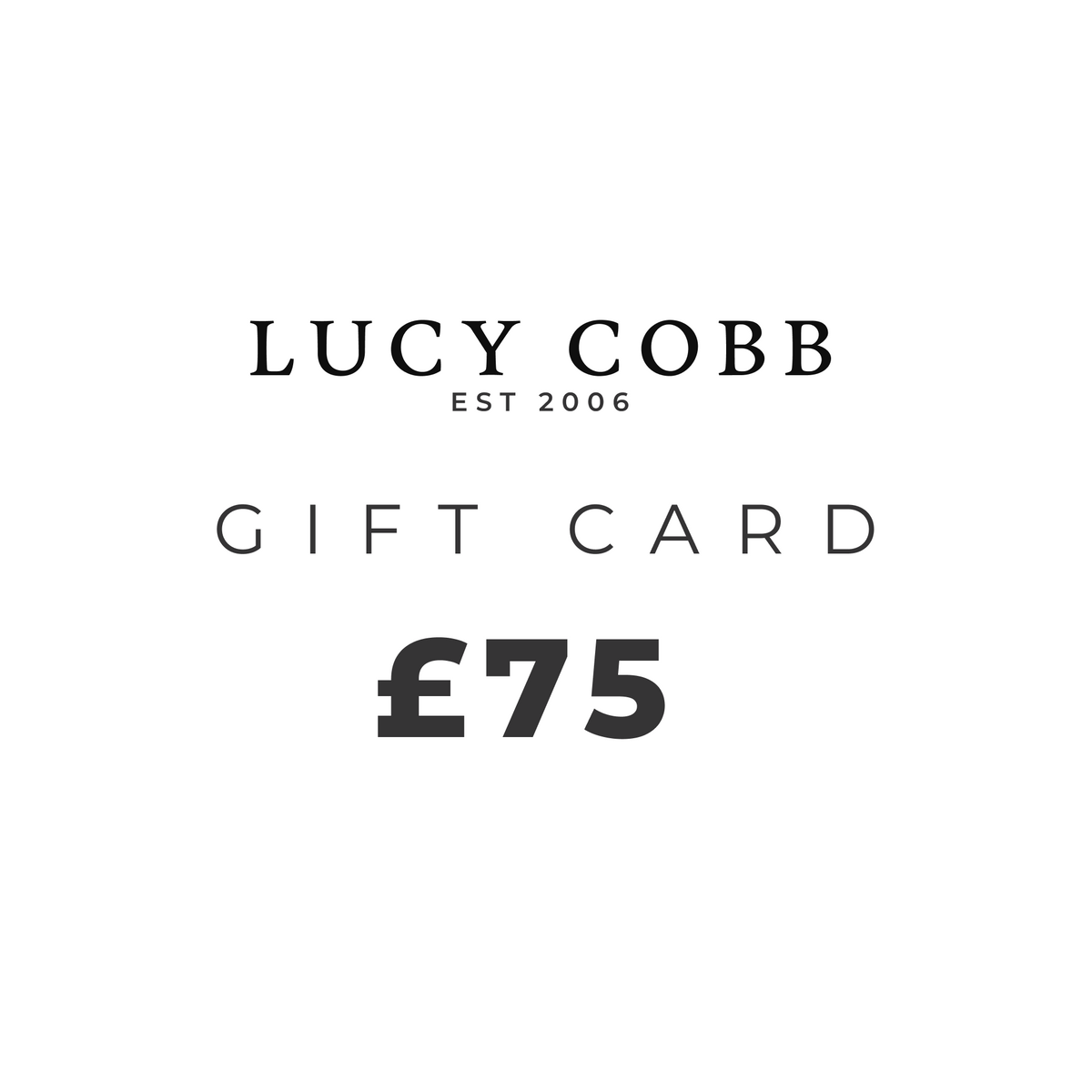 Lucy Cobb Gift Card