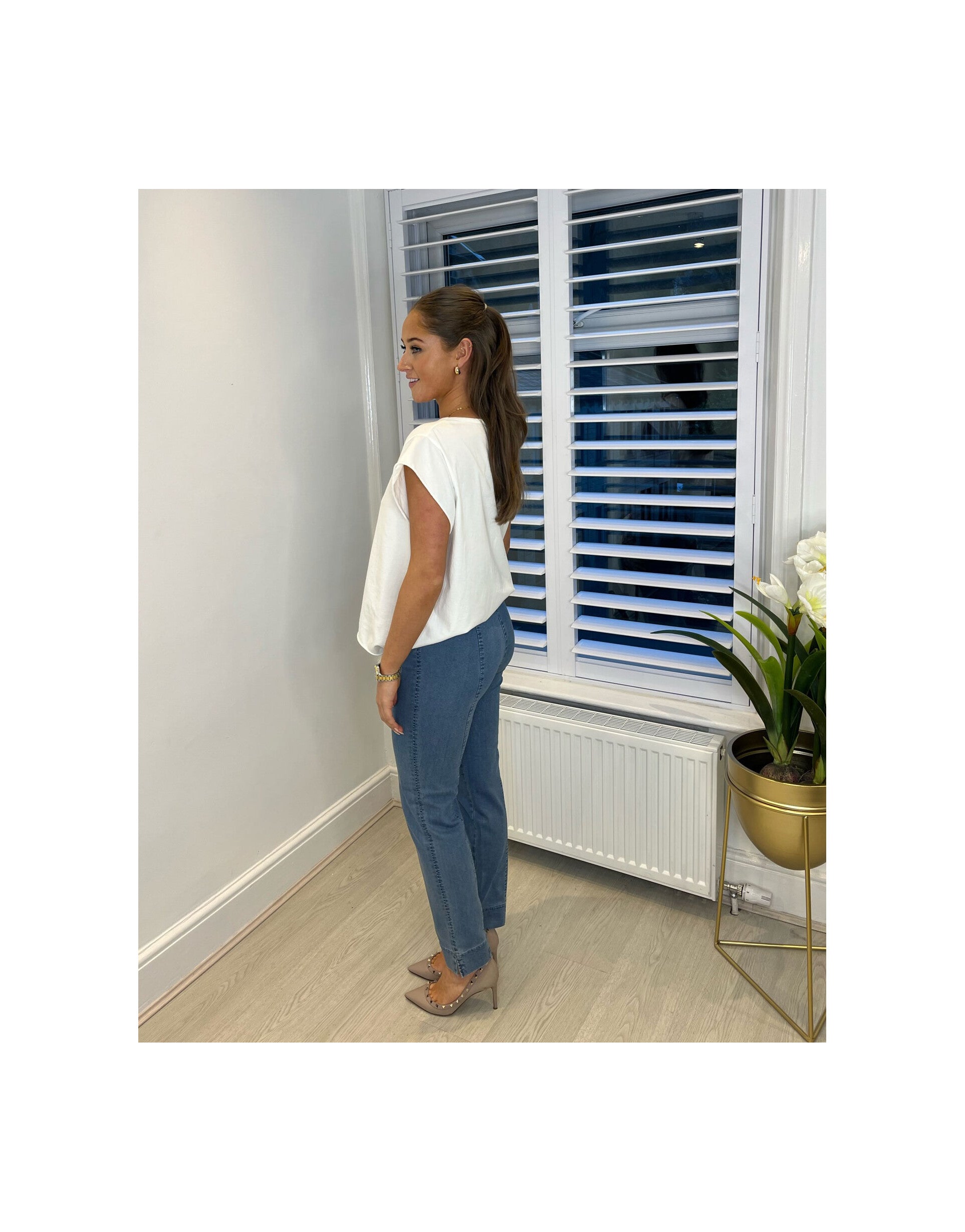 Marie Petite 29" Length Denim