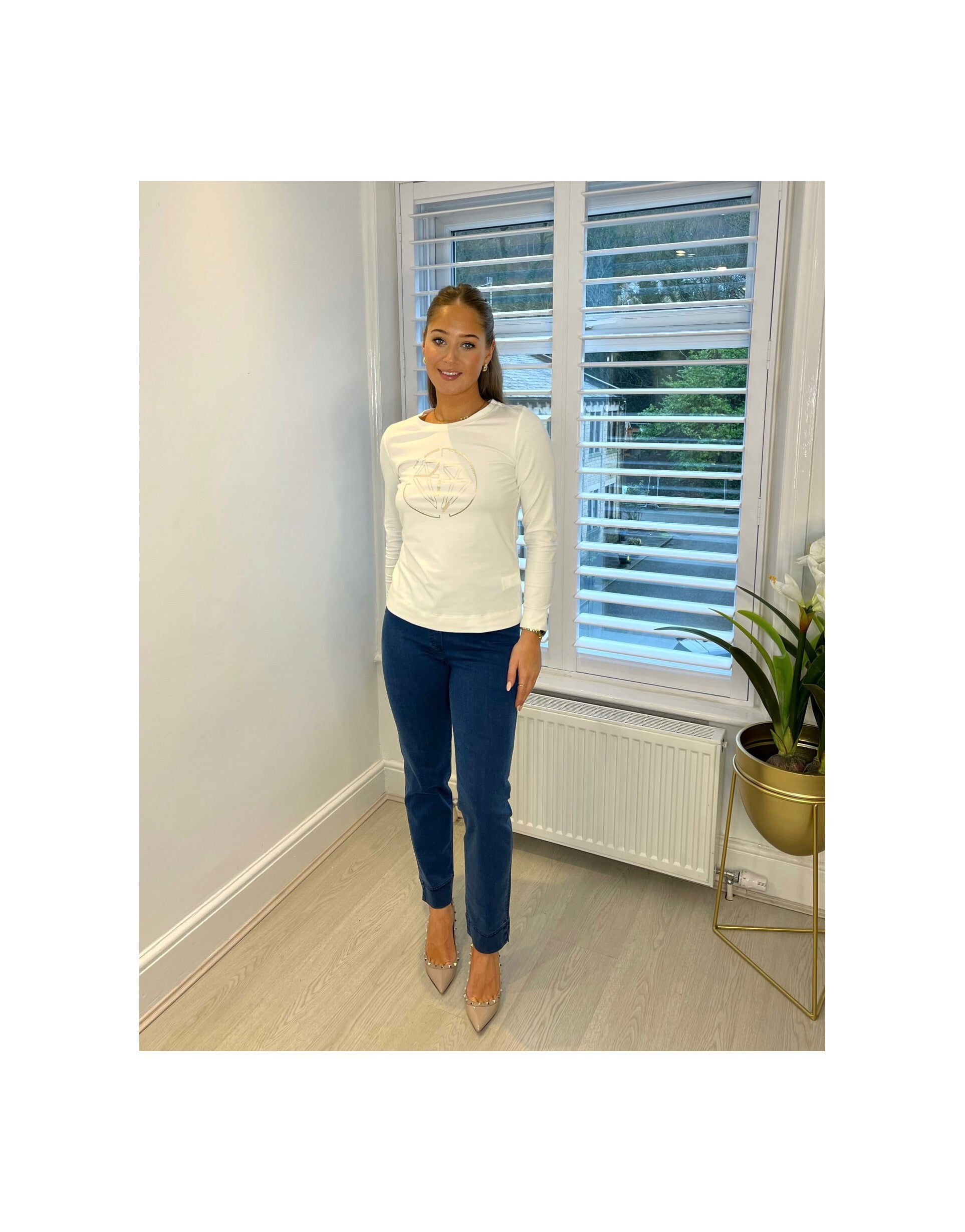 Marie Petite 29" Length Denim