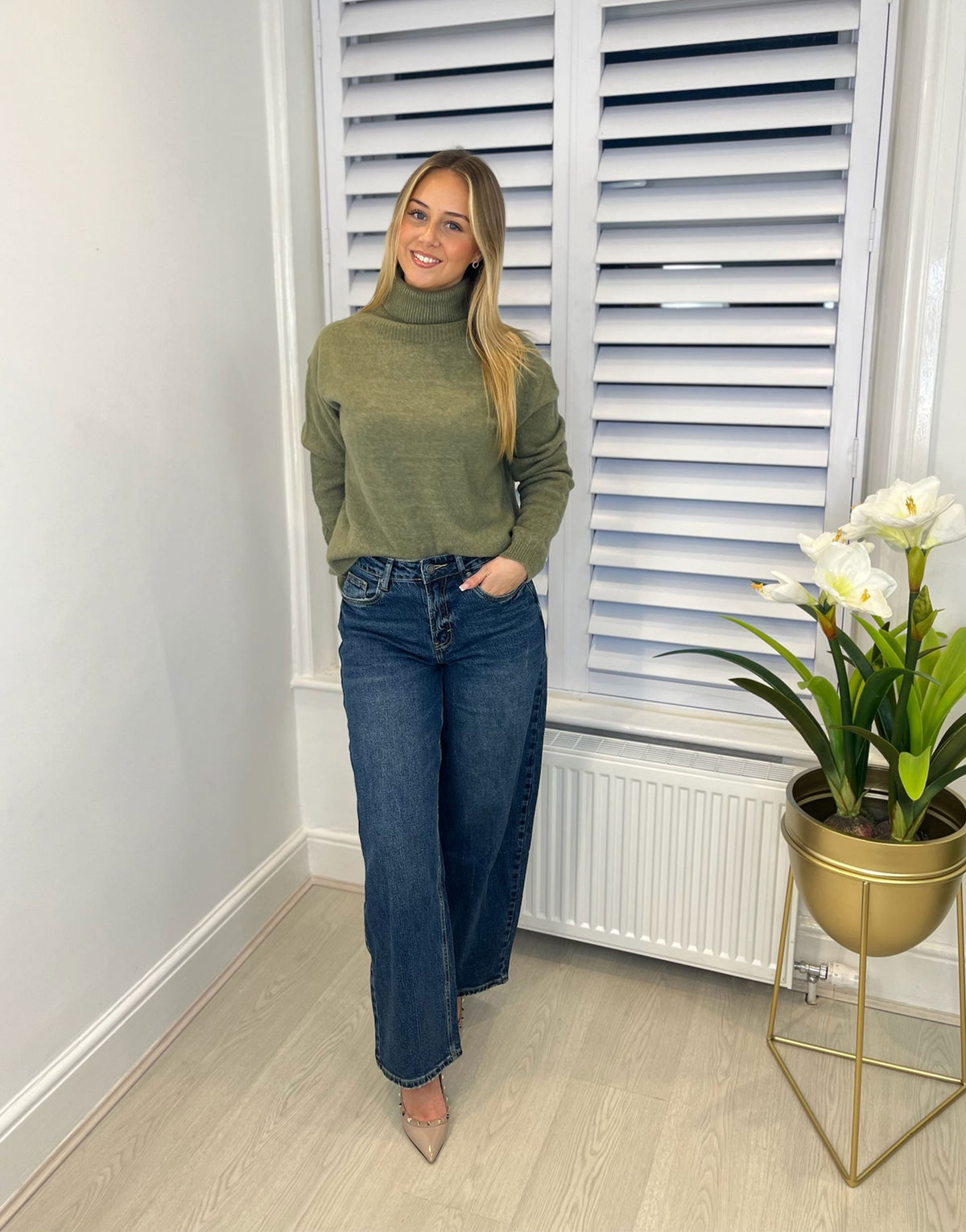 Rubie Roll Neck Jumper