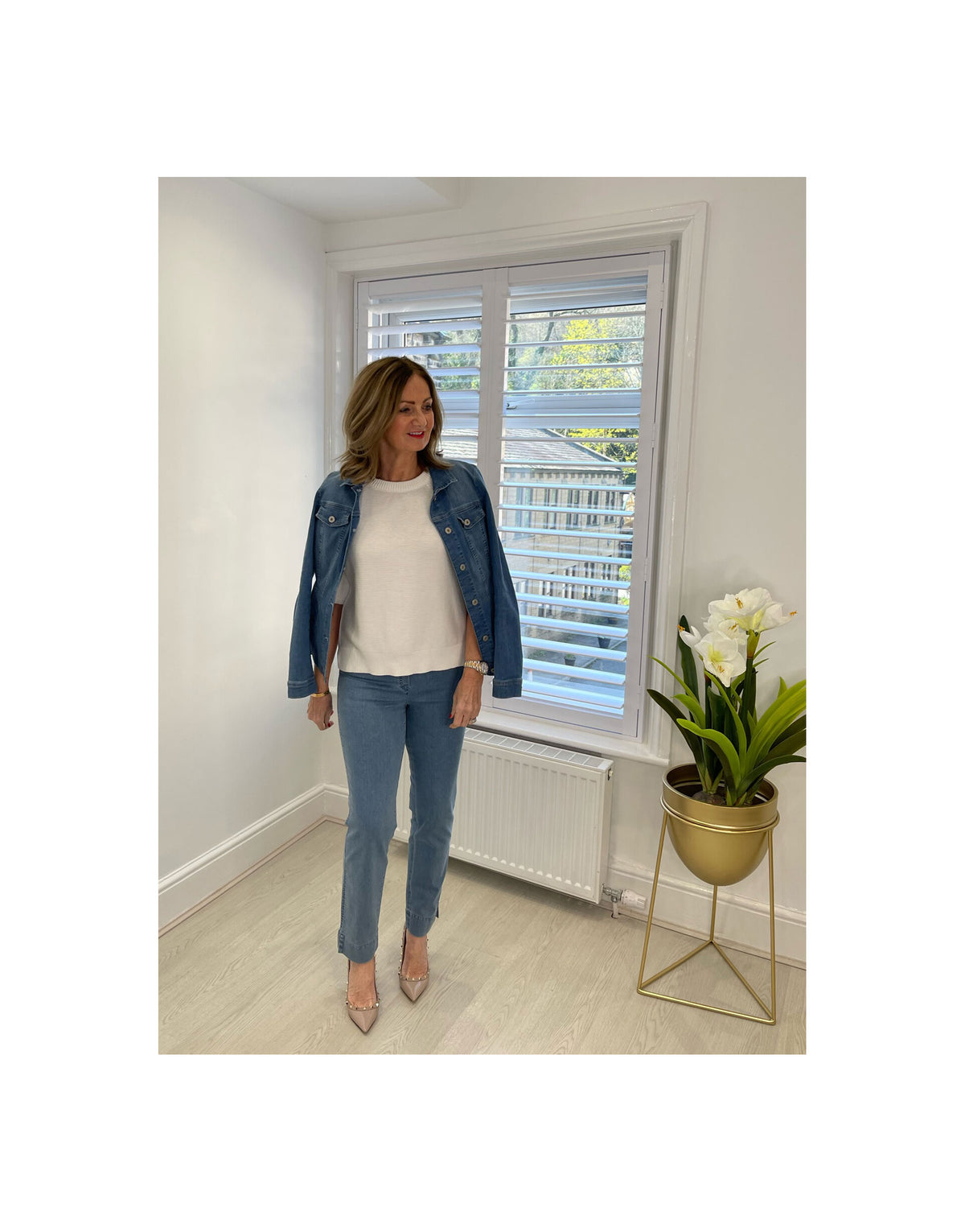 Marie Petite 29" Length Denim