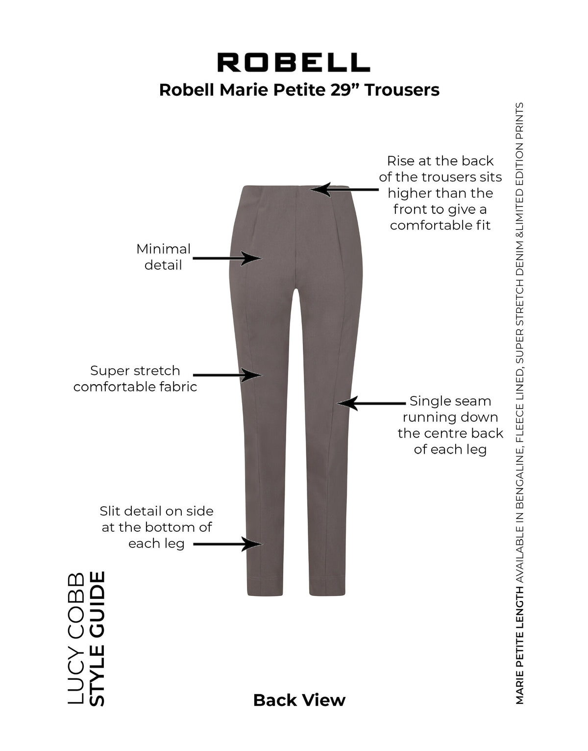 Marie Petite 29" Length