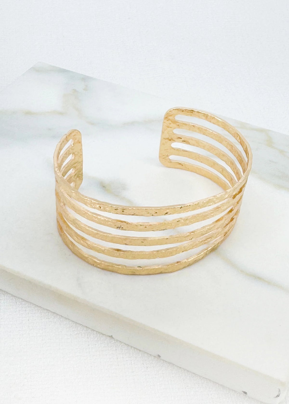 Textured Cuff Bracelet