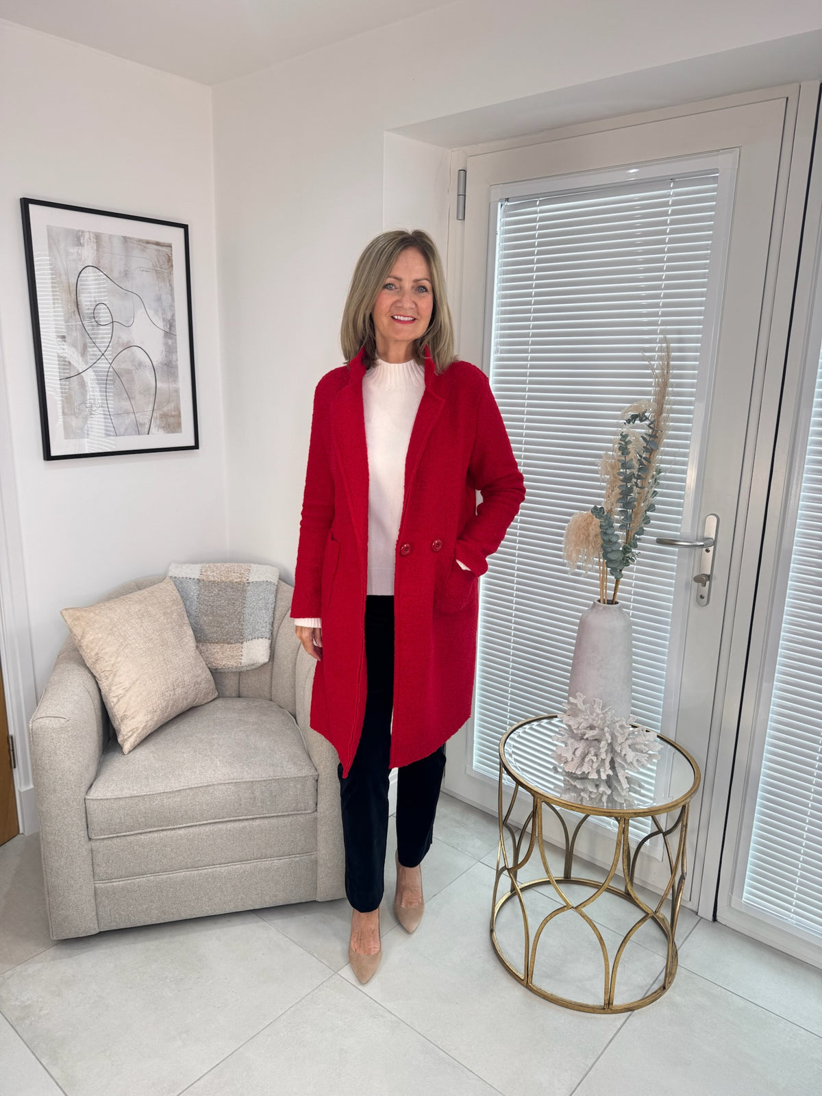 Beckie Boucle Coat