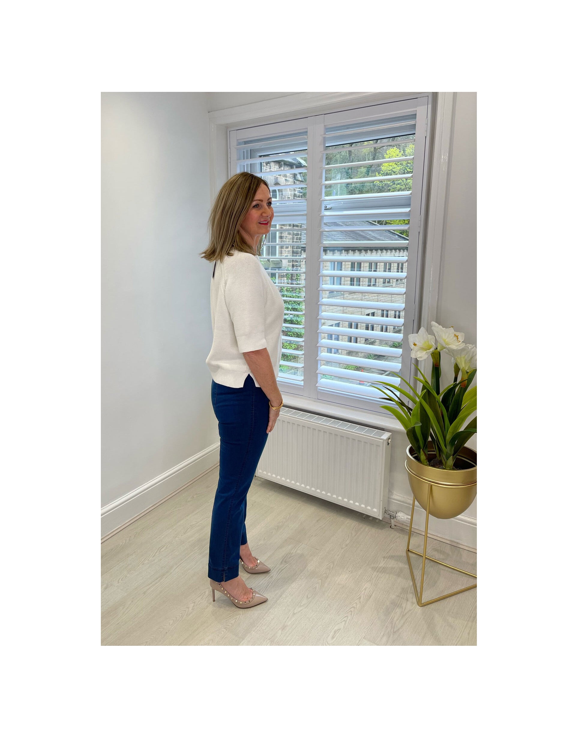 Marie Petite 29" Length Denim