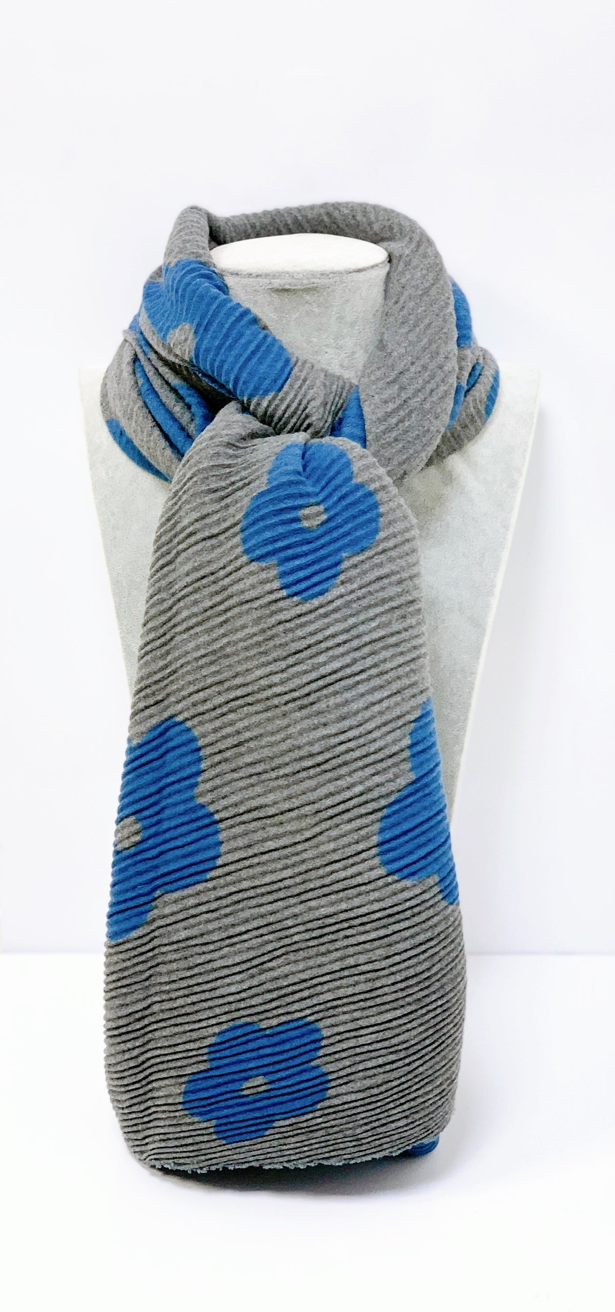 Poppy Crinkle Scarf