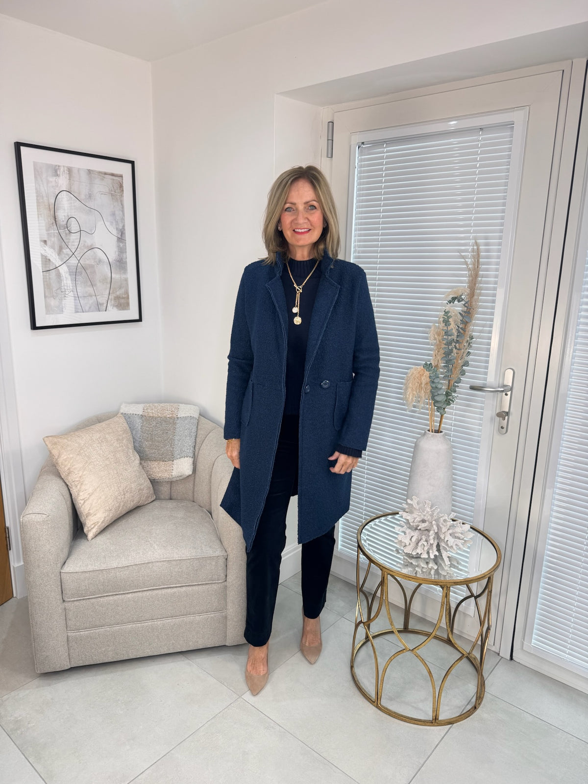 Beckie Boucle Coat