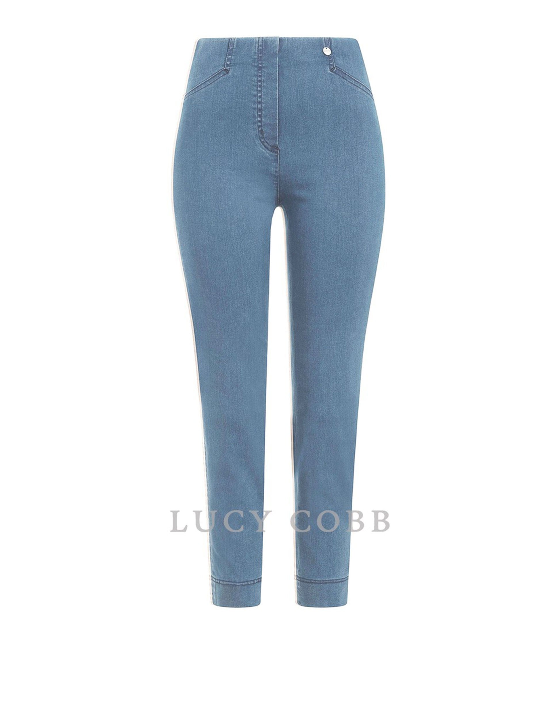 Rose 09 (7/8) Denim Ankle Grazer