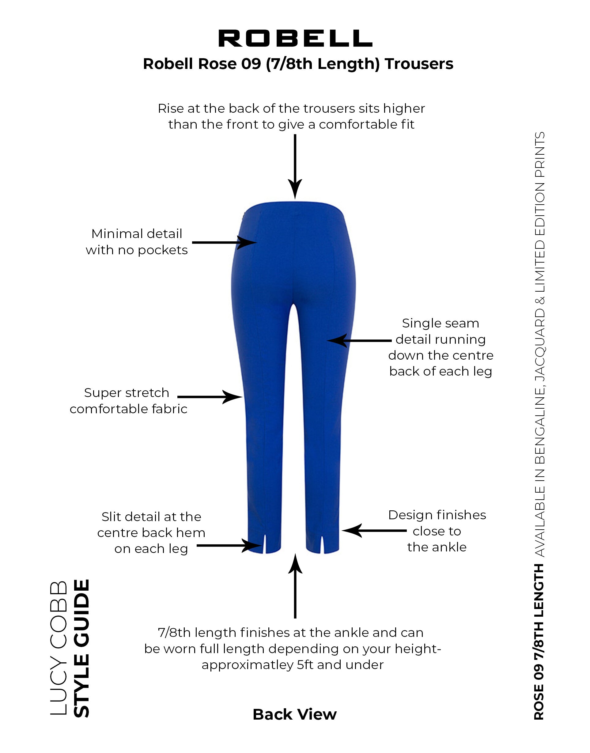 Rose 09 7/8 Ankle Grazer