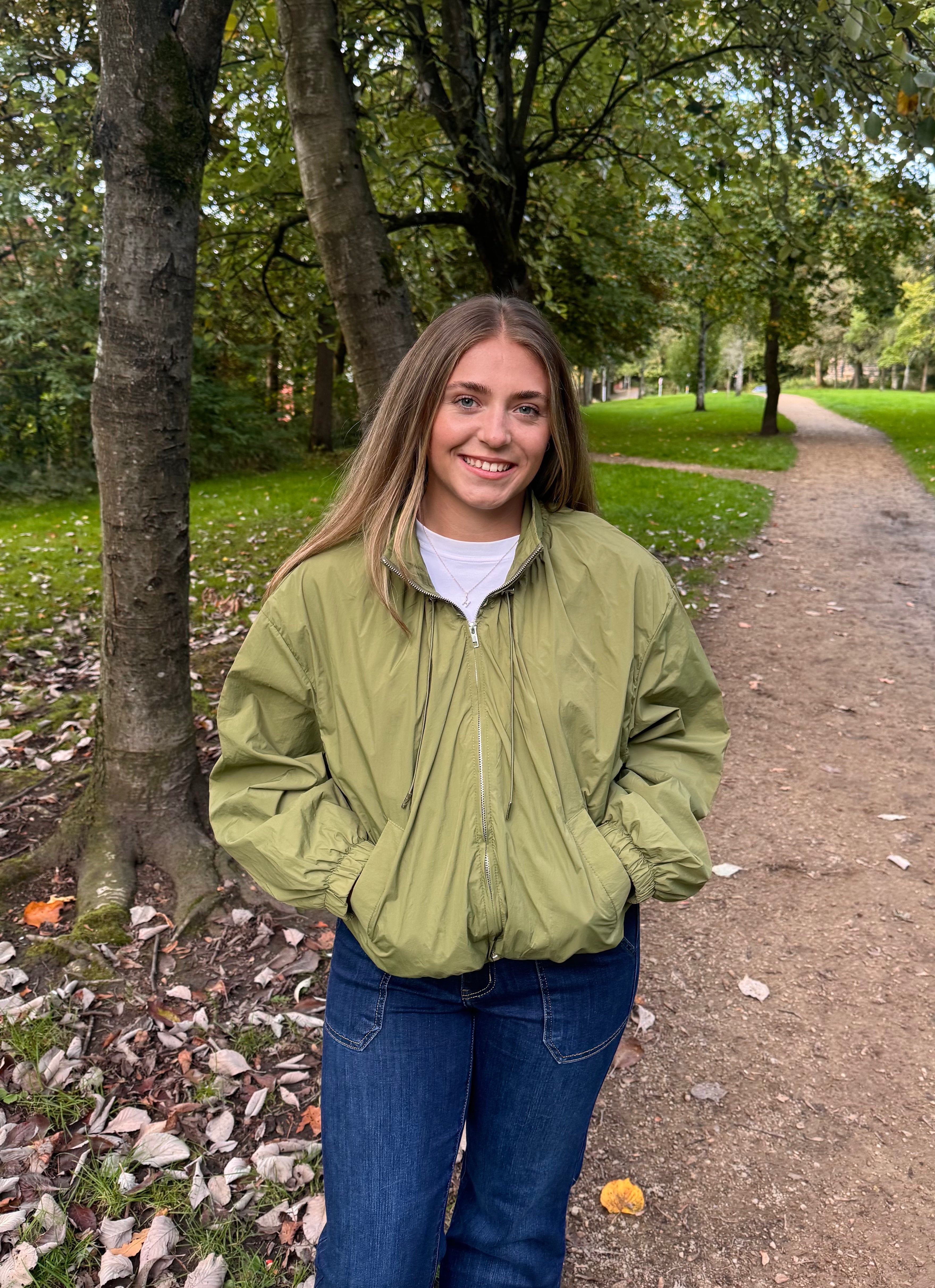 Funnel-Neck Jacket