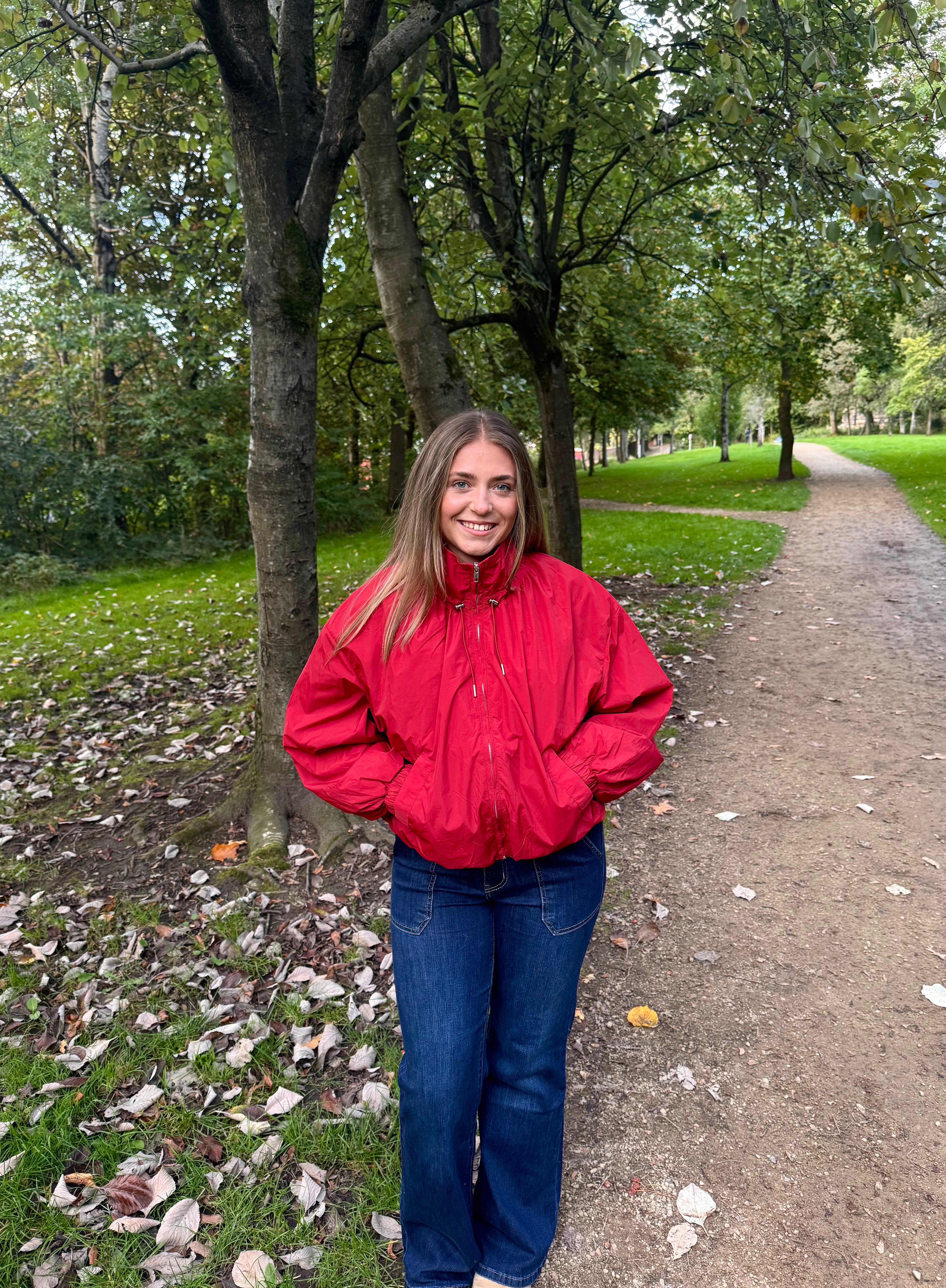 Funnel-Neck Jacket