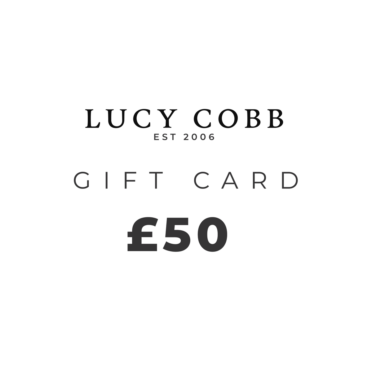 Lucy Cobb Gift Card