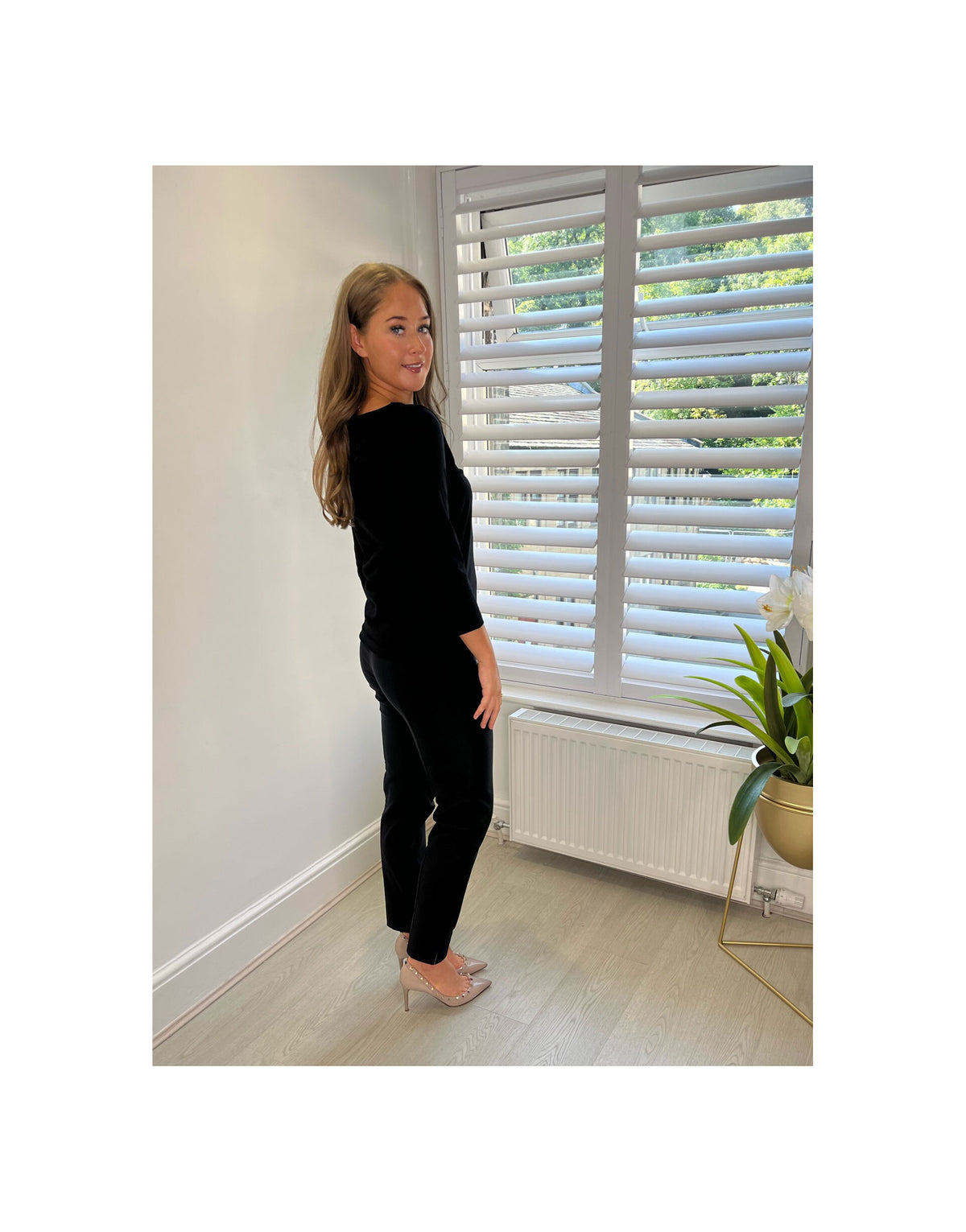 Marie Petite 29" Length Velvet