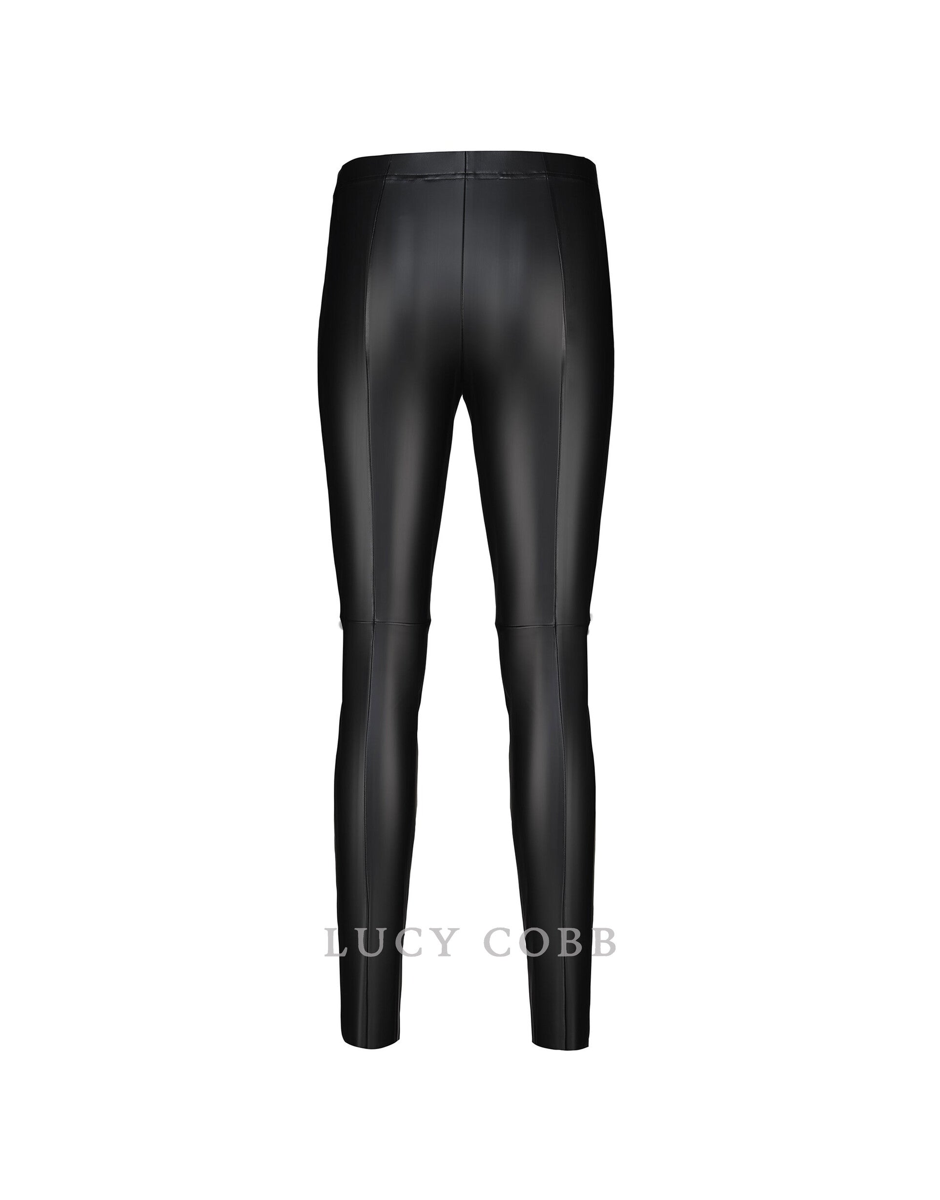 Enie Faux Leather Trousers