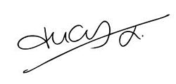 Lucy Cobb signature