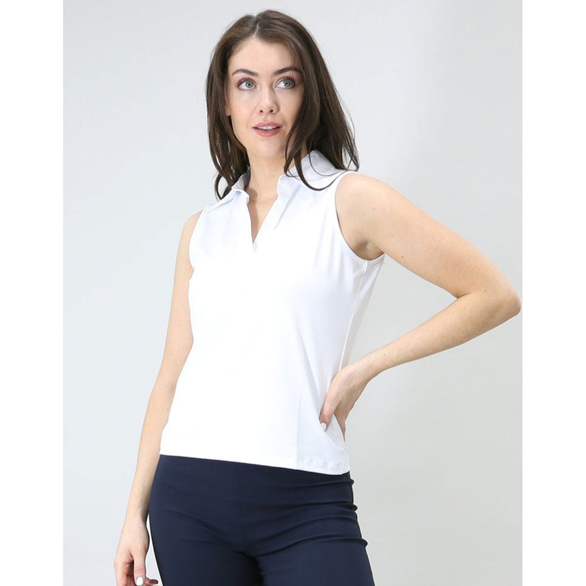 Sapphy Sleeveless Shirt